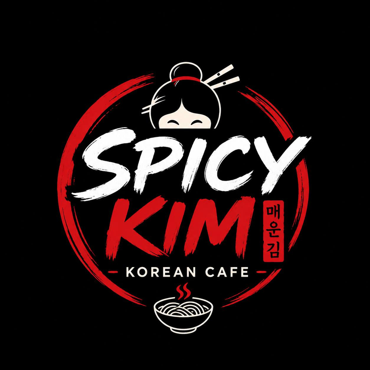 Логотип заведения Spicy Kim
